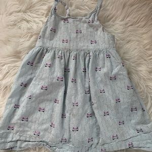 Girls Summer Kitty Cat Sundress